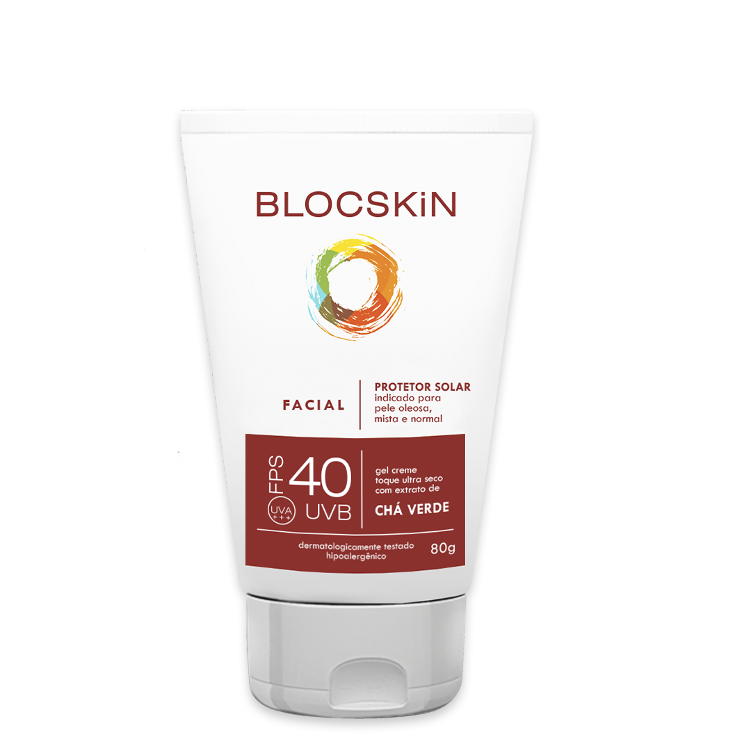Blocskin Protector Solar Facial Piel Mixta FPS40 - 80Grs